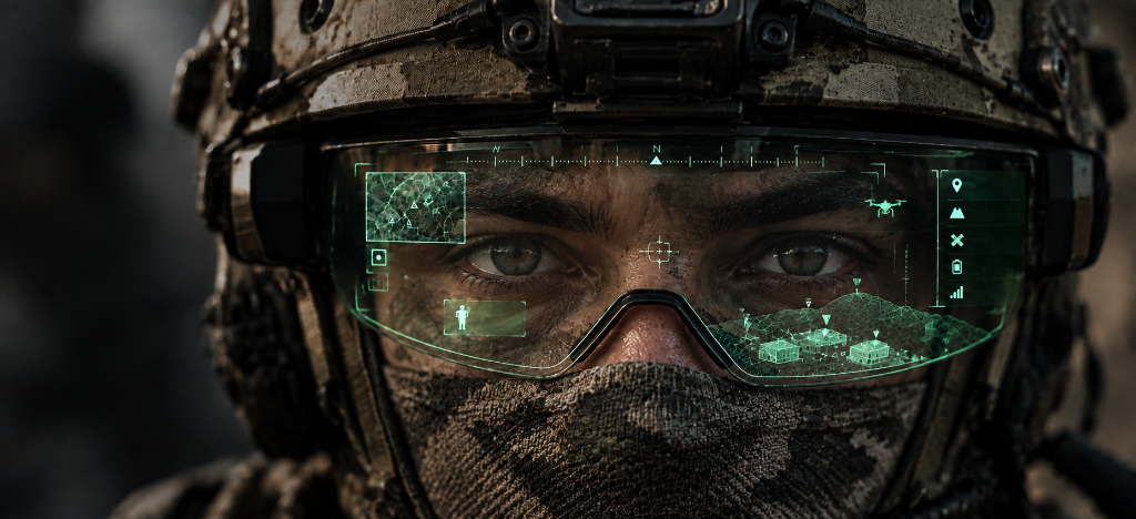 Vizhi XR tactical field visualization with augmented reality HUD